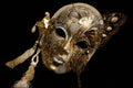 Maschera originale Veneziana in cartapesta e metallo