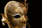 Maschera originale Veneziana in cartapesta e metallo
