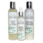 Organic Argan Oil - Shampoo + Conditioner + Hair Shine Spray